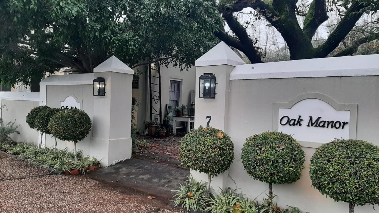 Cafe Felix & Old Oak Manor Hotel Riebeek-Kasteel Exterior photo